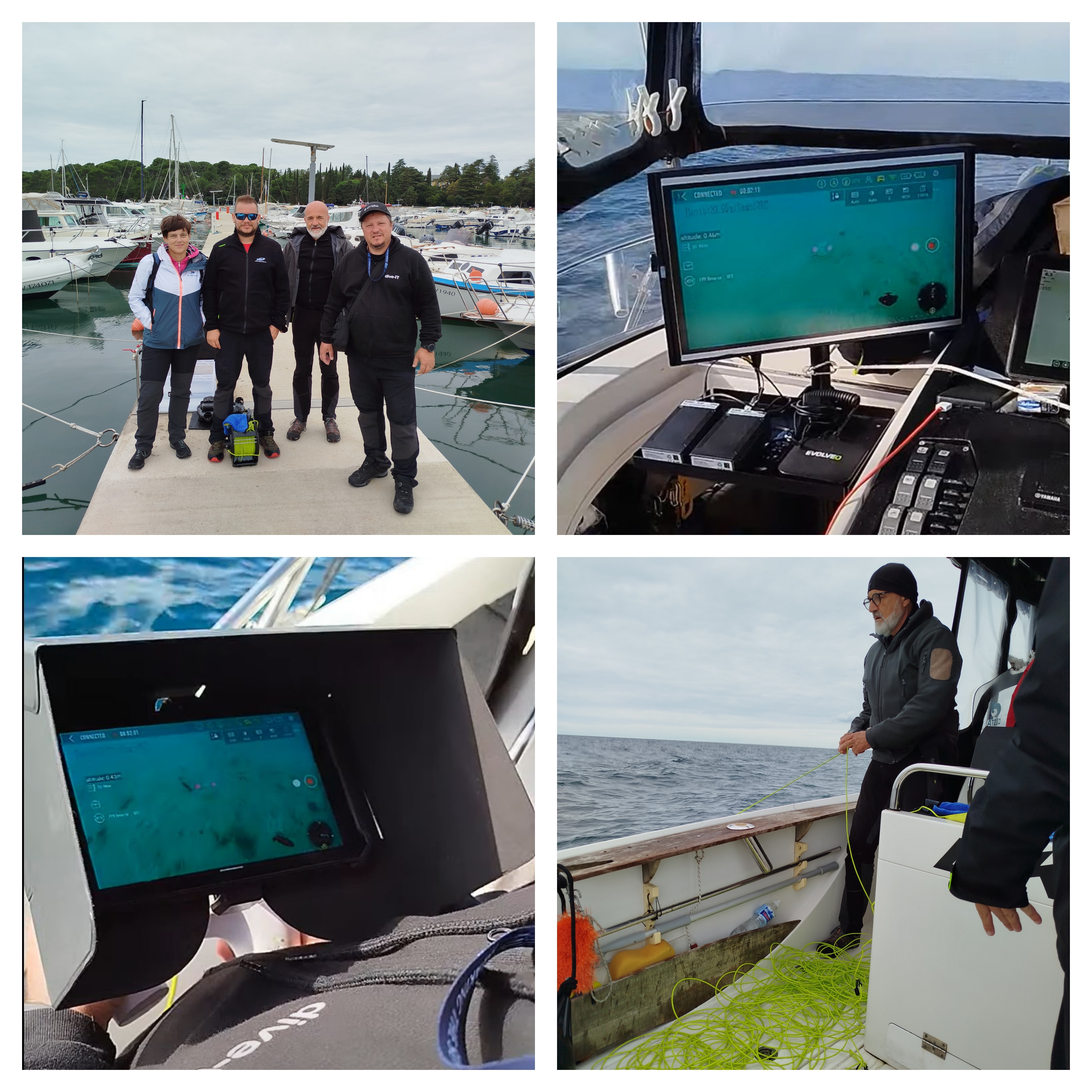 ROV research conducted along the western coast of Istria